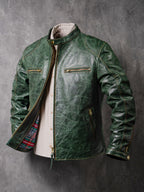 J100 Horsehide Motorcycle Jacket (LJ2138-1)