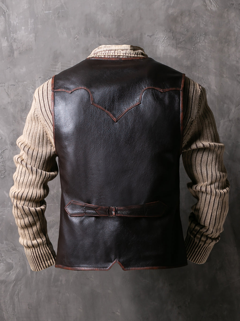 Bison Ranchers Vest （JM9936 Brown)