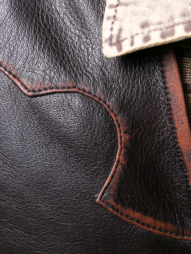 Bison Ranchers Vest （JM9936 Brown)
